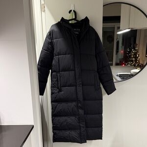 Black Long Puffer Jacket